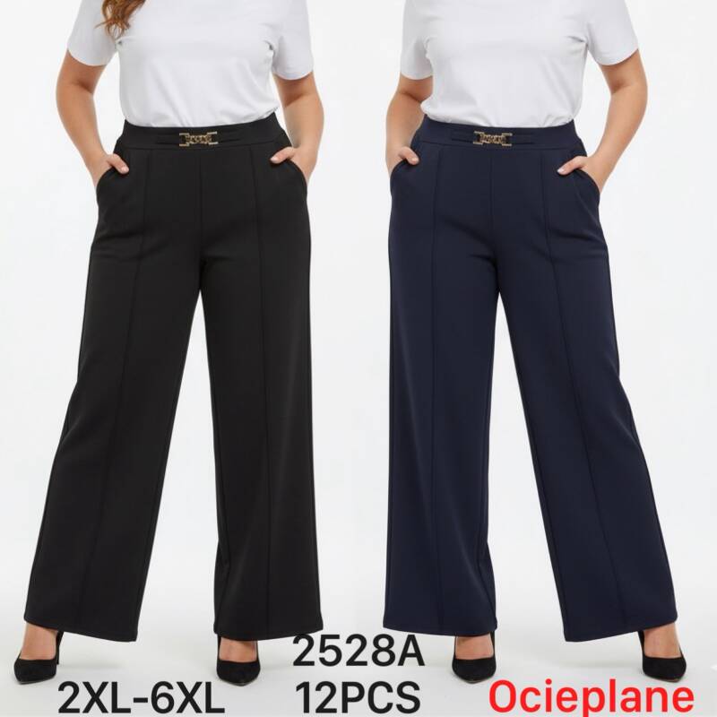 Spodnie damskie Roz 2XL-6XL, Mix kolor Paczka 12 szt